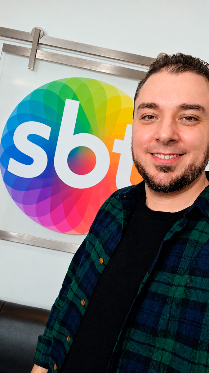 Fernando Vítolo no SBT.