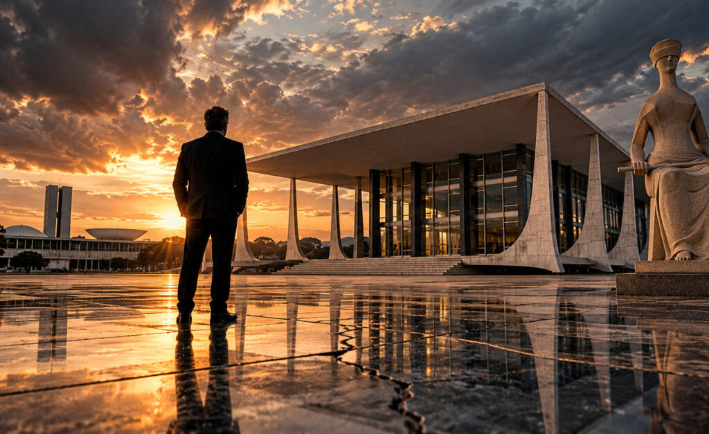 Representação editorial do STF e das instituições democráticas no Brasil